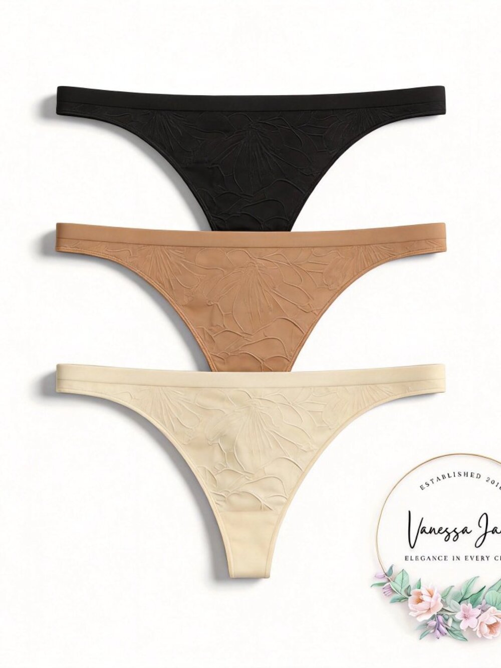 Honeydew Womens Keagan Thong, Pack of 3 - Large